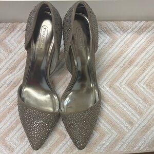 Coach Women's Brown Studded Heels